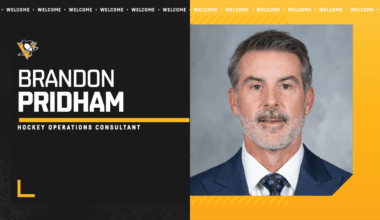 Penguins Name Brandon Pridham as Hockey Operations Consultant