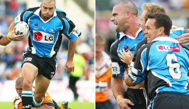 NRL world heartbroken after death of former Eels and Sharks player Karl Lovell at 48