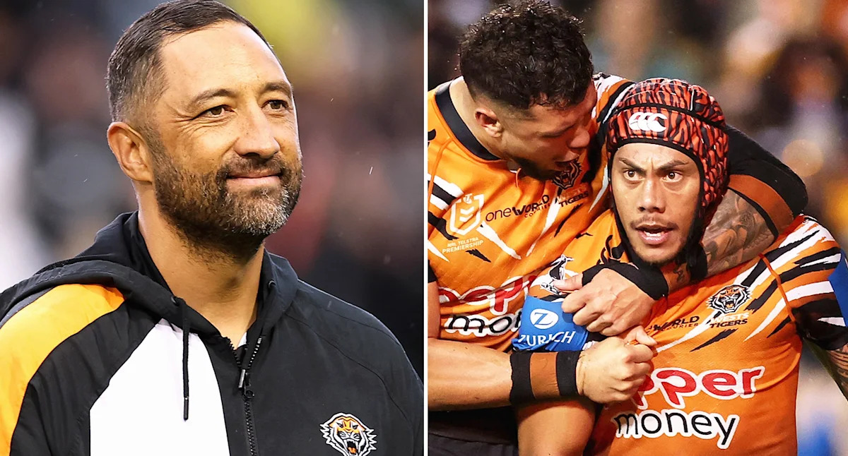 Wests Tigers 'failure' called out as rival NRL club emerges as favourite to sign Jarome Luai