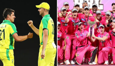 Flood of tributes after Moises Henriques announces immediate retirement from Aussie cricket