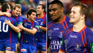 Tributes flow around NRL world after tragic death of former Knights player Scott Dureau at 39