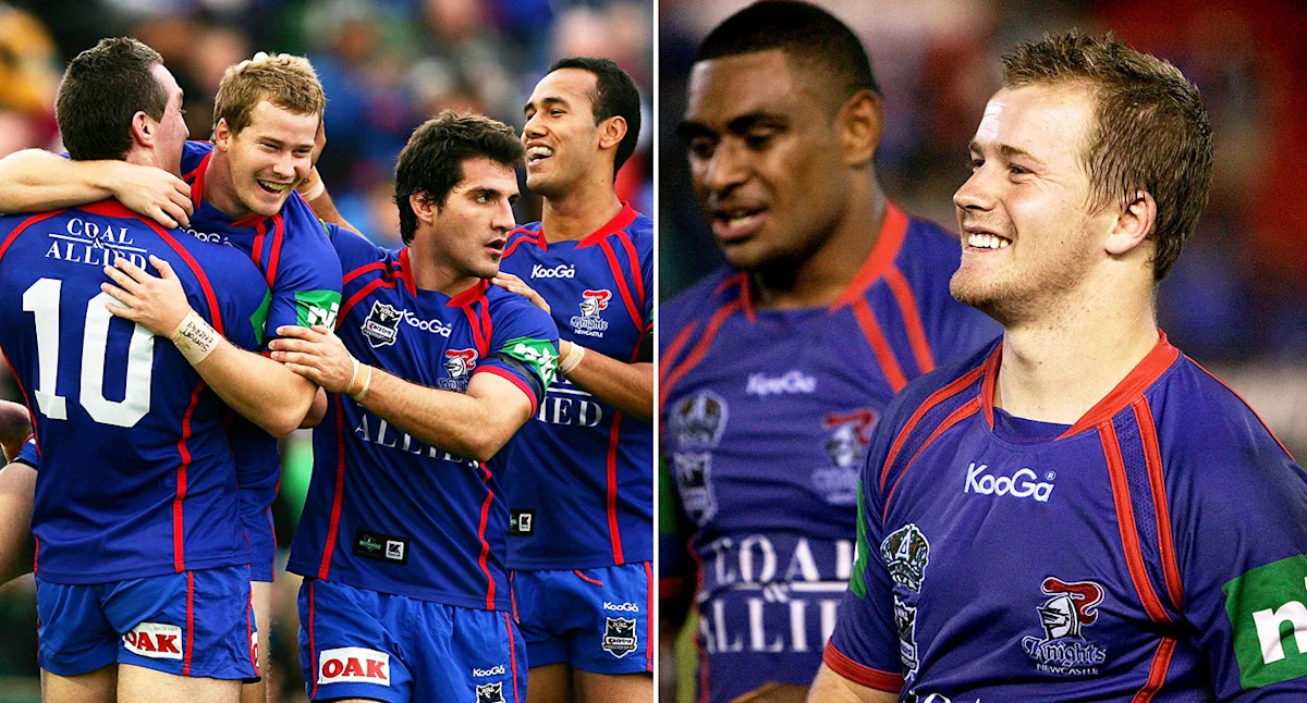 Tributes flow around NRL world after tragic death of former Knights player Scott Dureau at 39