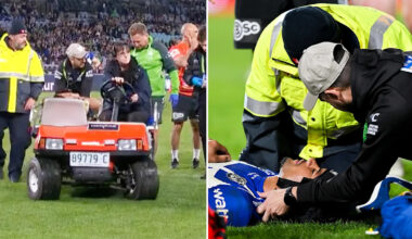 Bulldogs provide update as NRL world rallies around Stephen Crichton after scary scenes