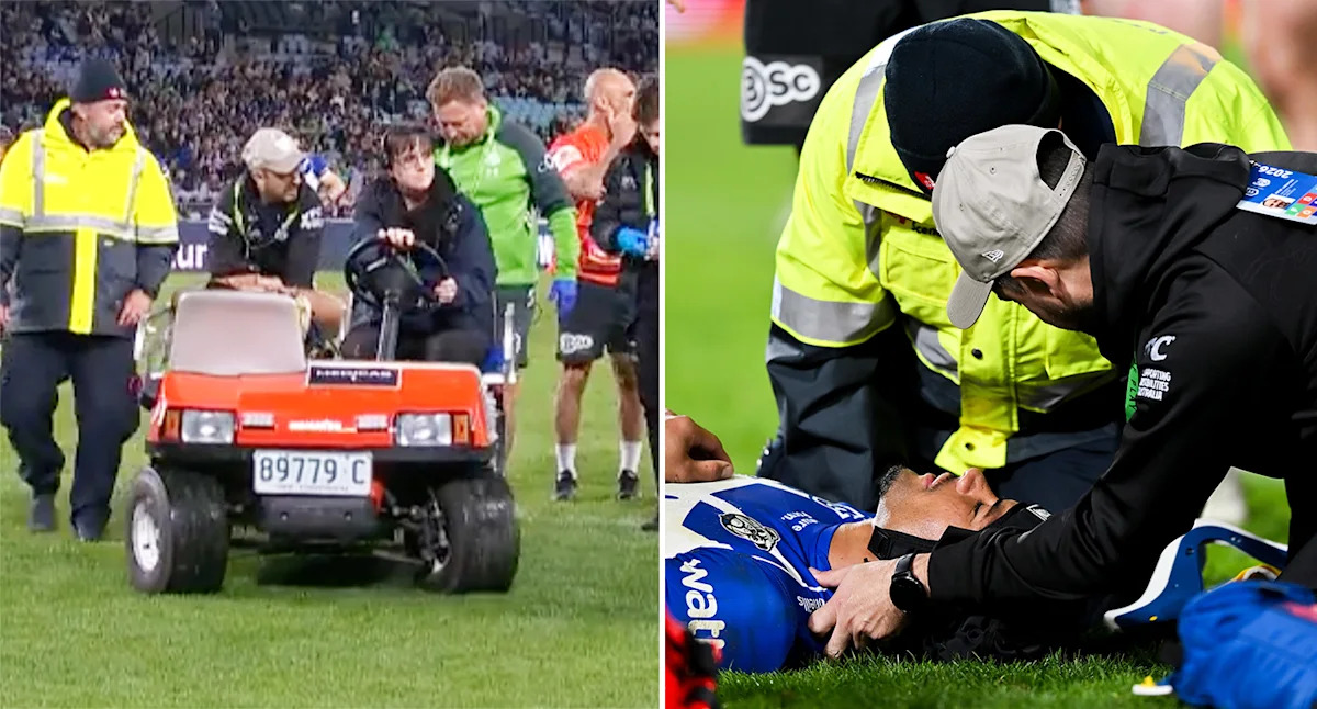Bulldogs provide update as NRL world rallies around Stephen Crichton after scary scenes