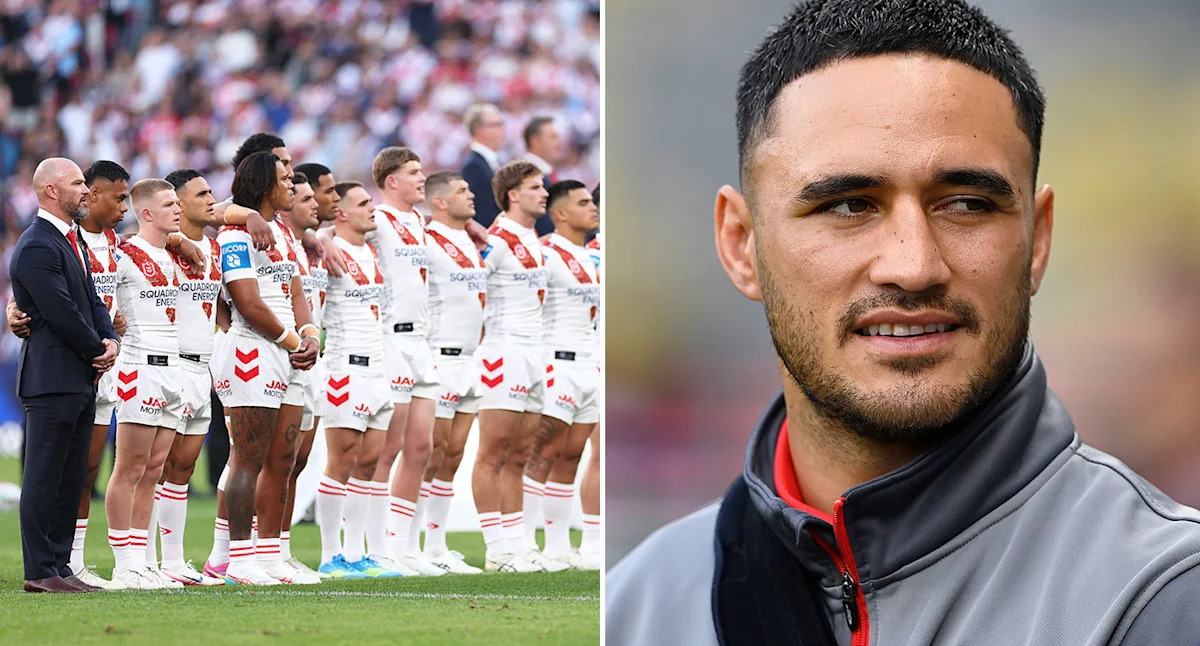 Valentine Holmes spills the beans on who he believes Dragons' new NRL head coach will be