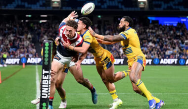 Human highlights reel open to rugby league exit party