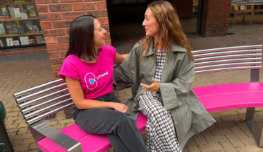 'Chatty bench' installed to encourage conversation