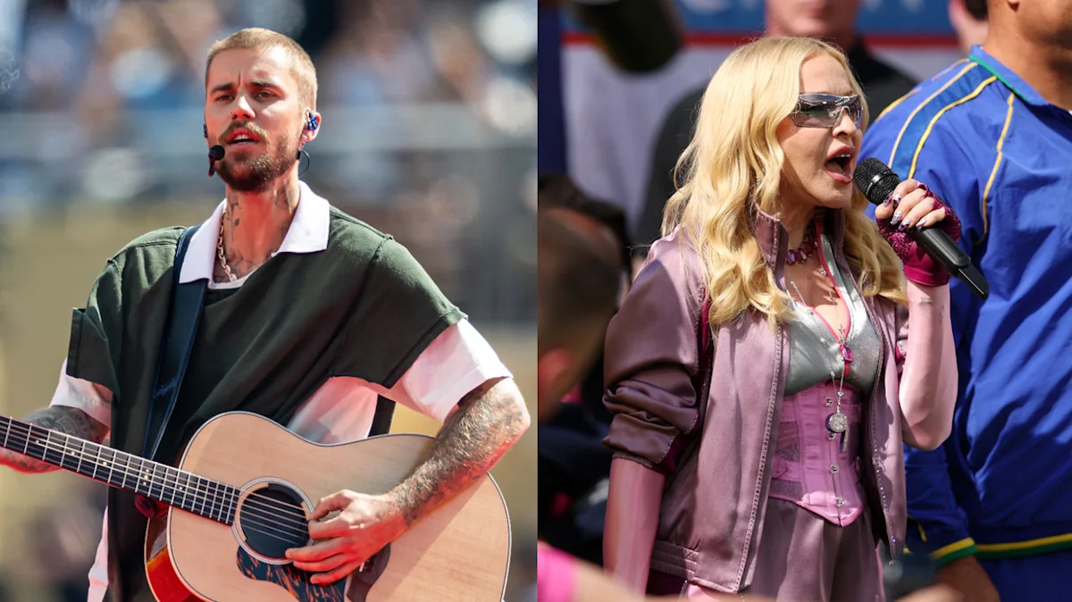 Um, Apparently Bieber and Madonna Were Locked in a “Bitter Feud” Over the World Cup Halftime Show?
