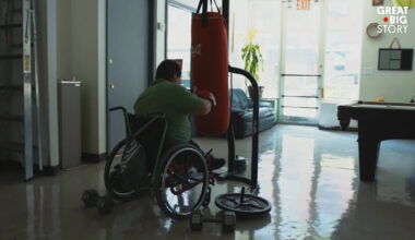 After Losing His Legs, He Discovered Wheelchair Boxing
