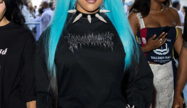 North West, 13, Swaps Out Her Extra-Long Electric Blue Hair for Her Shortest Chop to Date