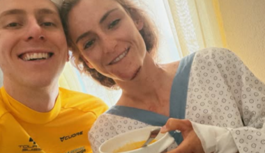 Tadej Pogacar gives update on partner Zigart after crash