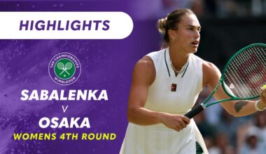 Watch Wimbledon Tennis - Season 2026 - Round 4: Aryna Sabalenka v Naomi Osaka | Match Highlights - 9Now