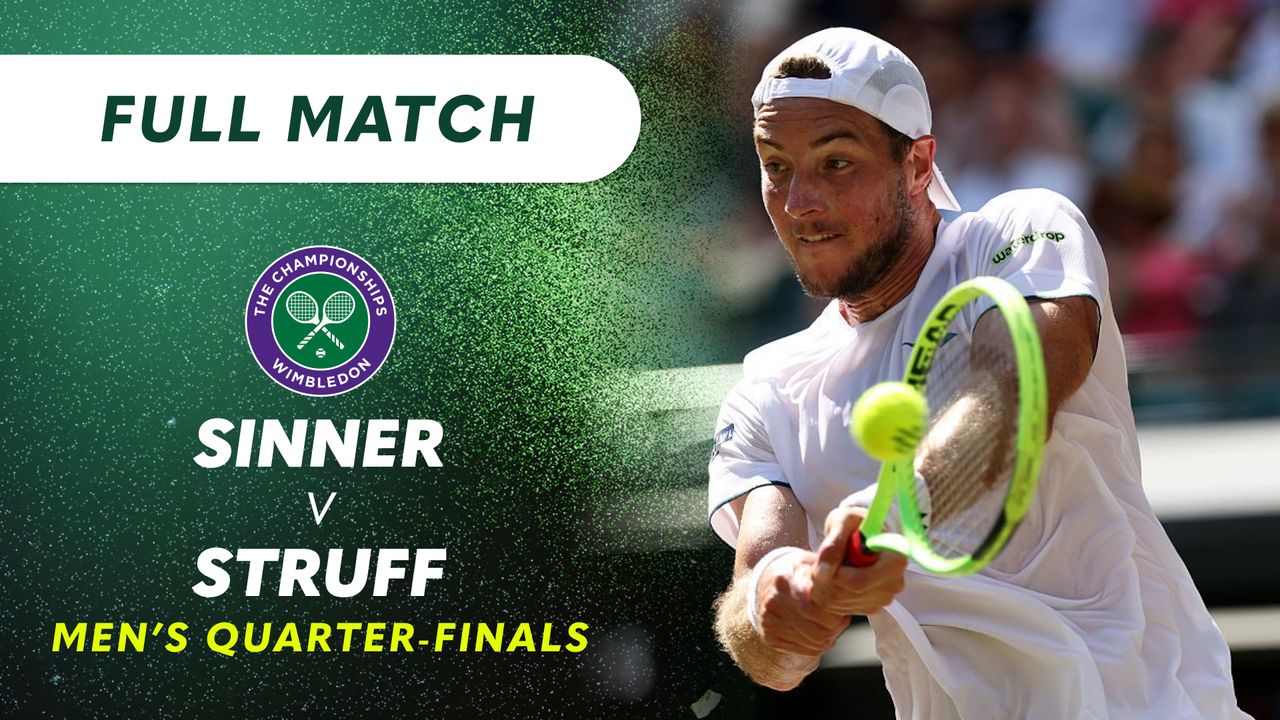 Watch Wimbledon Tennis - Season 2026 - Quarter-finals: Jannik Sinner v Jan-Leonard Struff | Full Match Replay - 9Now