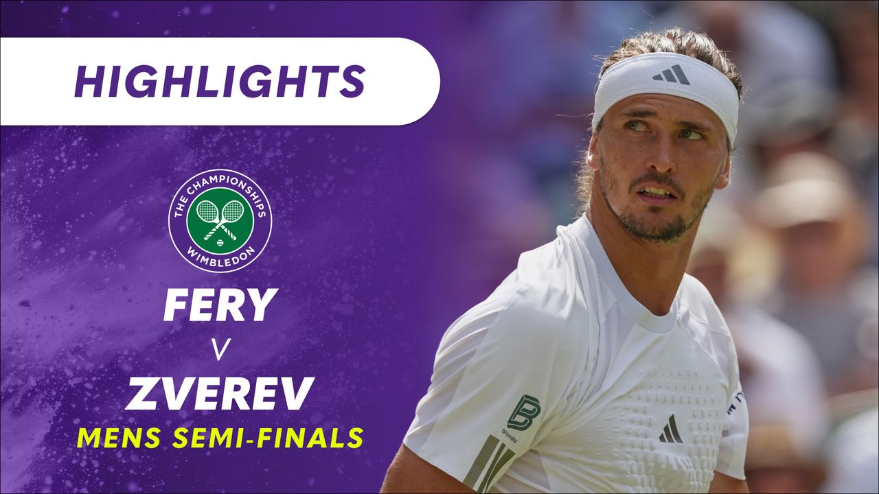 Watch Wimbledon Tennis - Season 2026 - Semi-finals: Arthur Fery (GBR) v Alexander Zverev (GER) | Match Highlights - 9Now