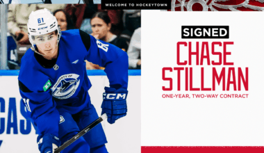 Red Wings sign Chase Stillman to one-year, two-way contract
