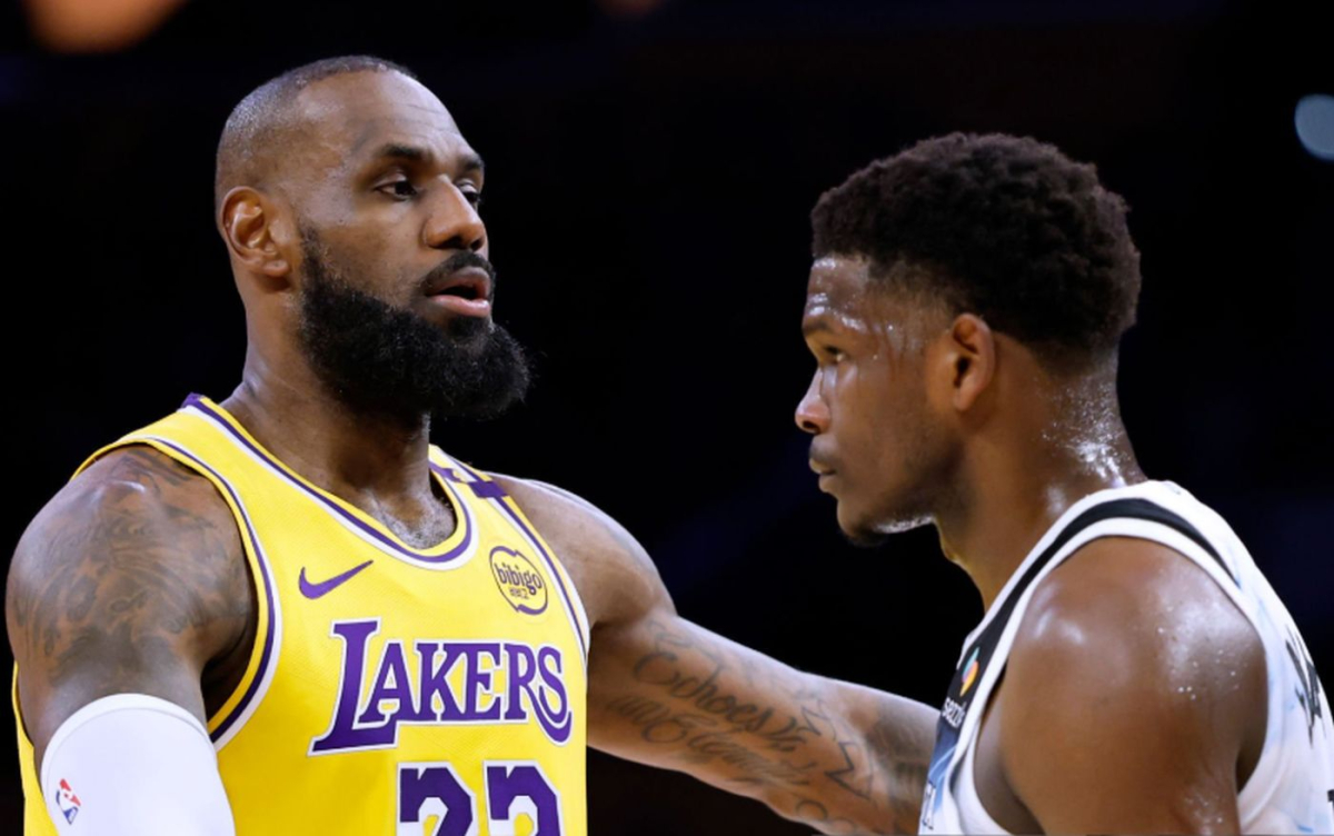 LeBron James to Timberwolves gets major recruitment push from Anthony Edwards, LaMelo Ball