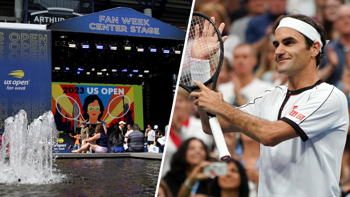 2026 U.S. Open Fan Week: How to attend and watch Roger Federer – NBC4 Washington