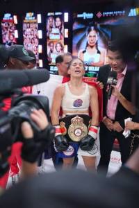 Nataly Delgado Named WBA Female Fighter of the Month – World Boxing Association