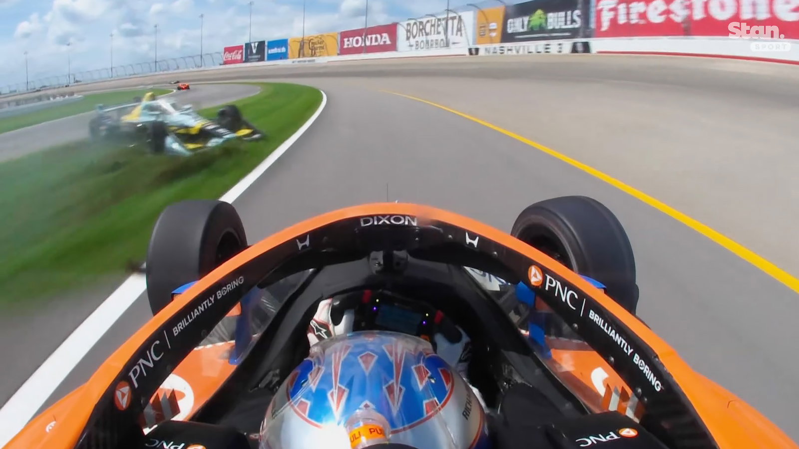 ‘It’s insane’: Dixon and Rossi recount strange Nashville shunt