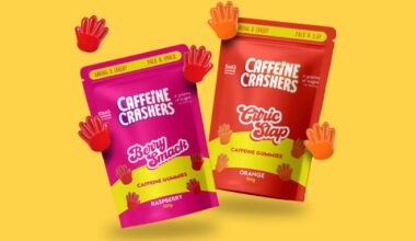 Caffeine Crashers featuring 5 to 10mg of natural caffeine apiece