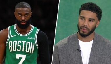 Jayson Tatum Reacts to Rumors He and Jaylen Brown Clash Off Court: EXCLUSIVE