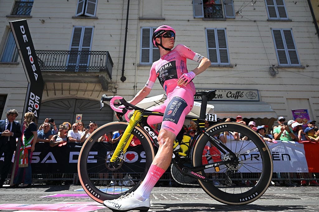 Jonas Vingegaard stage 15 Giro d'Italia 2026