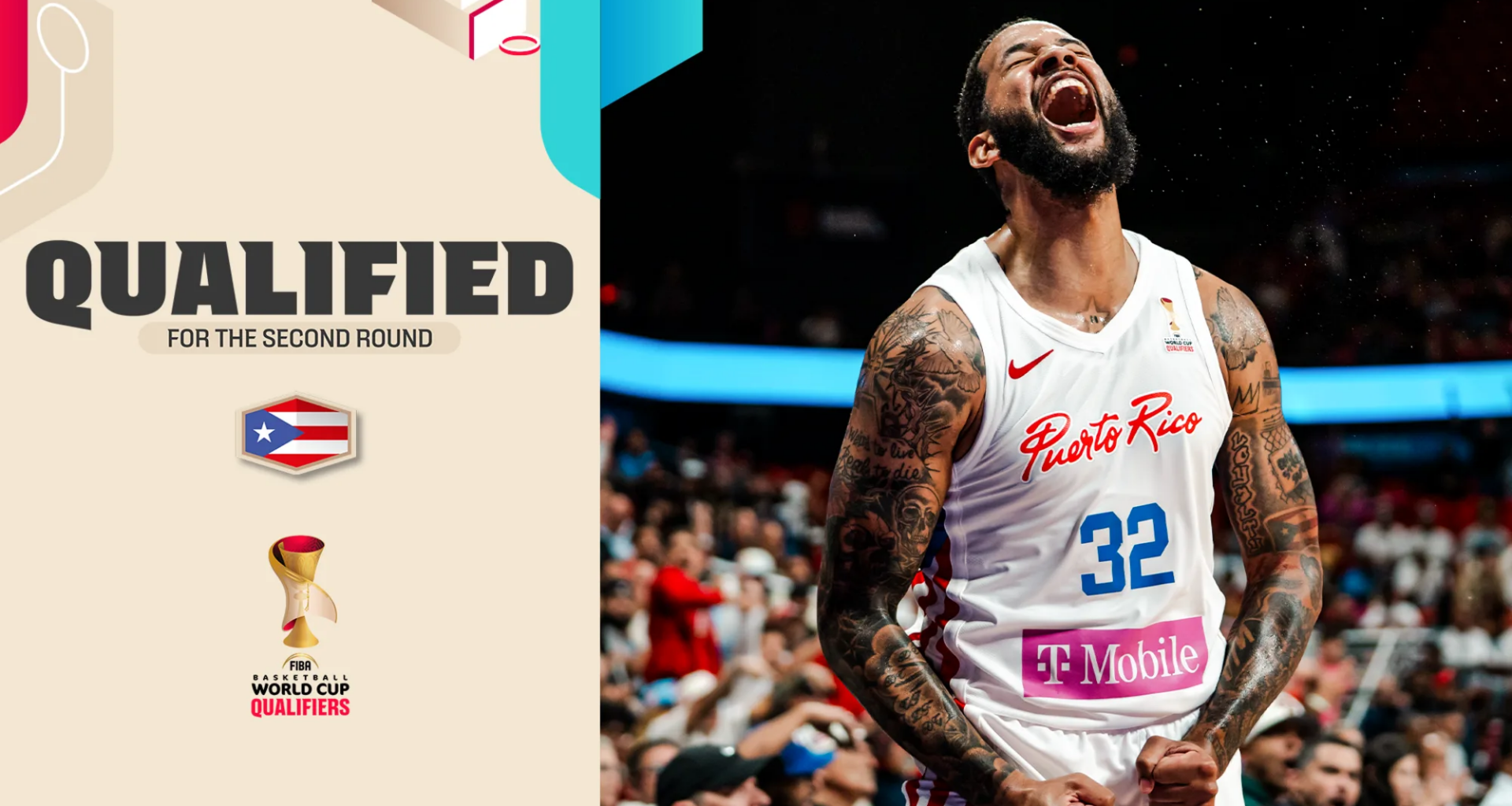Bahamas, Puerto Rico both secure a place in Second Round | FIBA Basketball