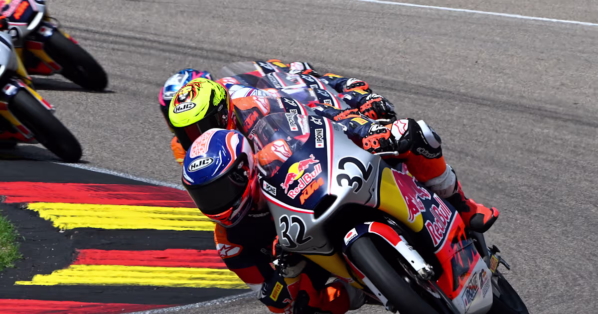 Ramadhipa takes excellent win in shortened Rookies Cup Sachsenring Race 2
