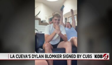 Local baseball athlete Dylan Blomker drafted to MLB