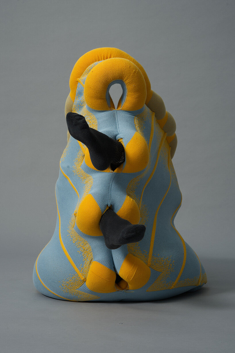 knitted sculptures by luna haverkorn only come to life when you use them - 8