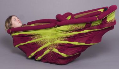 luna haverkorn explores interactive textile design through knitting