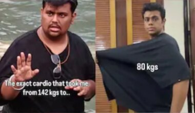 Man Who Went From 142 Kg To 80 Kg Shares His Cardio Plan For Weight Loss