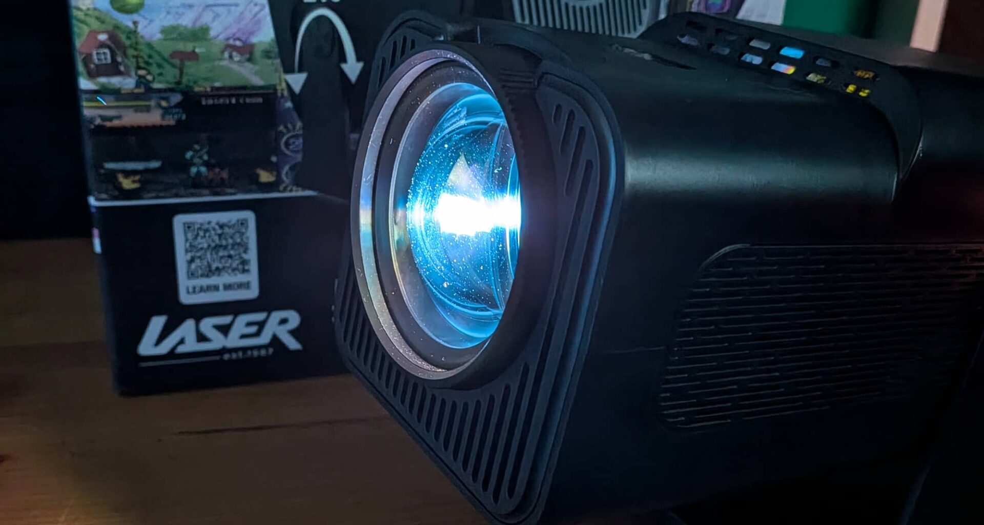 Laser Portable Gaming Projector with ROM emulator review – Pickr