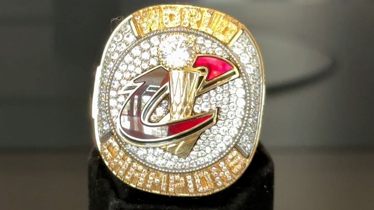 Cavs unveil 10th anniversary championship exhibit