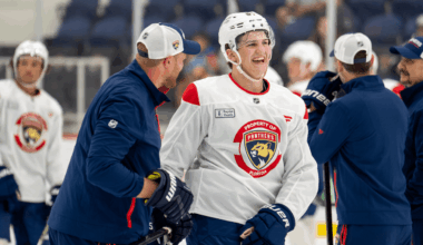 Shea Busch was ‘definitely a leader’ at development camp for Panthers