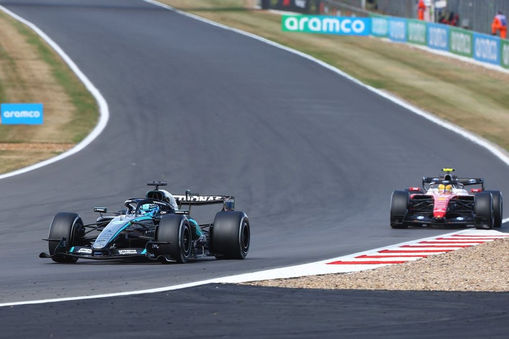 Lewis Hamilton, Ferrari, George Russell, Mercedes