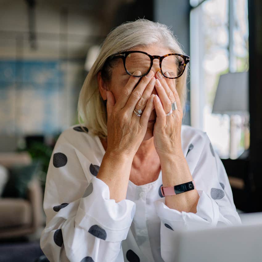 woman with chronic stress who gets mad a minor inconveniences