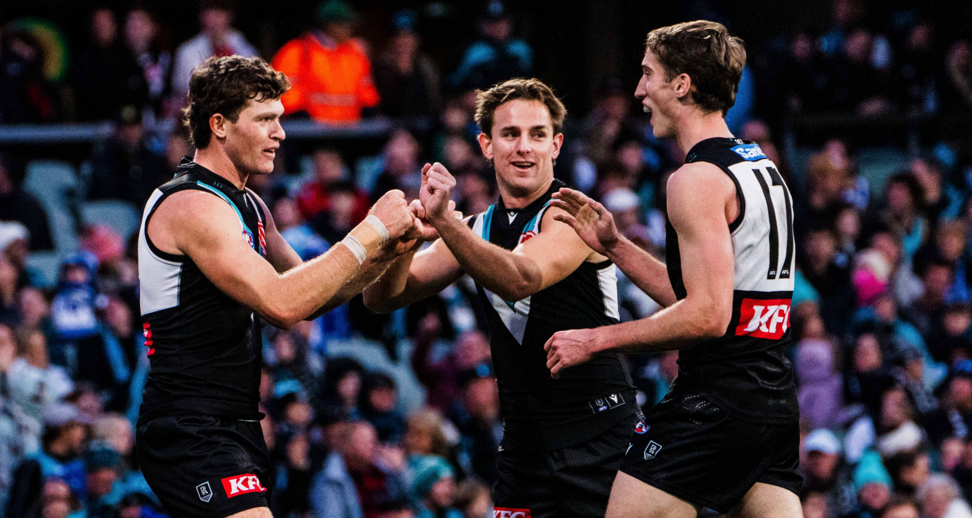 Match report: Power down Roos for back-to-back wins