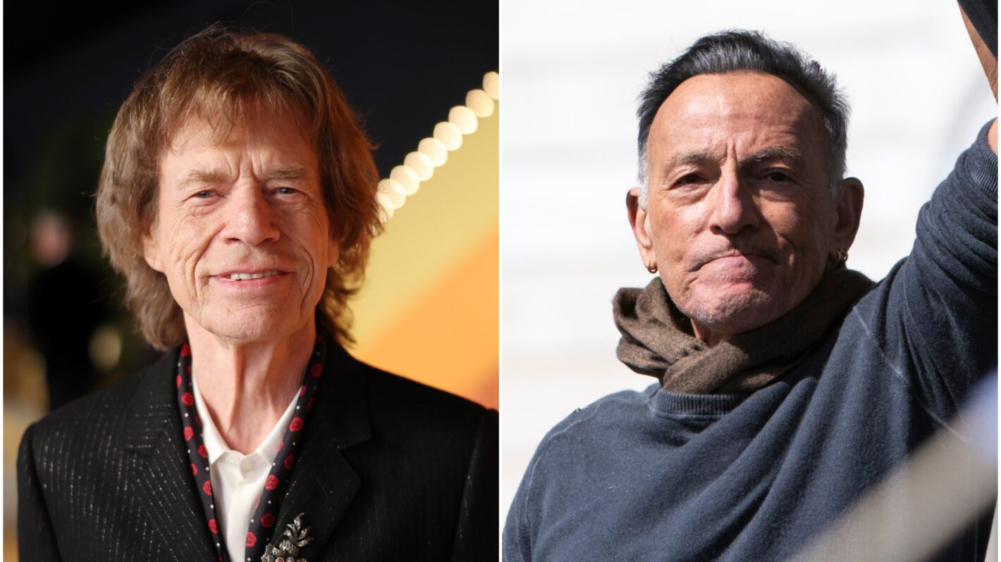 Mick Jagger, Bruce Springsteen