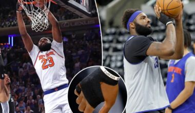 Mitchell Robinson reveals how he injured hand before NBA Finals