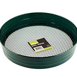 Draper Garden Sieve for Soil and Stones | Metal Heavy Duty Soil Compost Sieve | Earth and Rocks Sifter Riddler | 17998