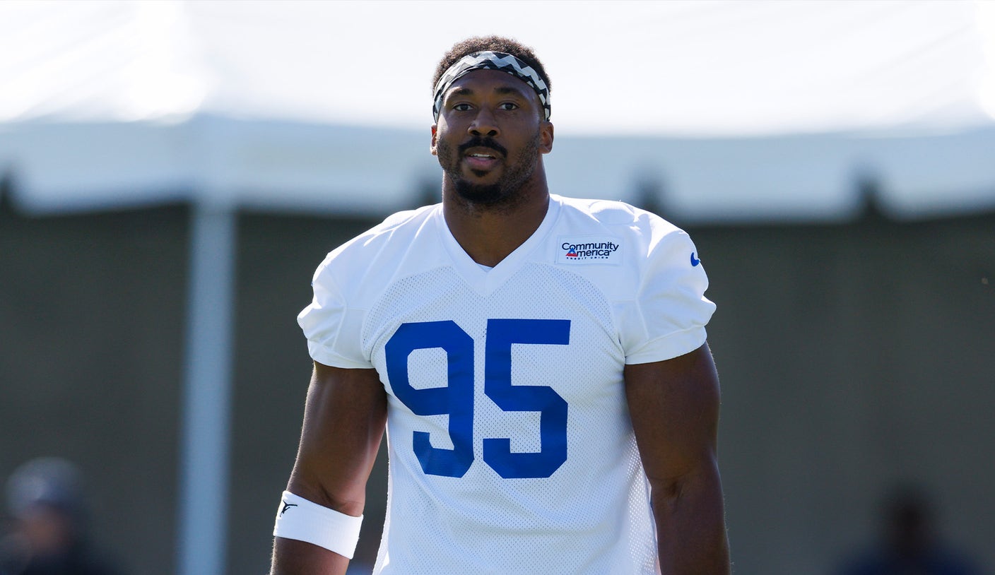 Myles Garrett Not A Part Of Aaron Donald's 'Difficult' Decision To Return To Rams