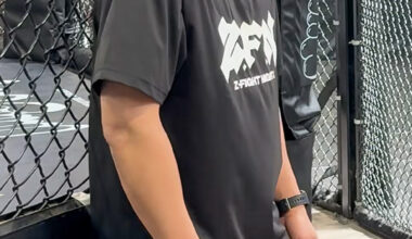 "Korean Zombie" Jung Chan-sung visited the gym of Las Vegas headquarters in Nevada, the U.S. of the mixed martial arts training team "Extreme Kotour," in July 2026 to discover talent as the representative of Z-Fight Night. ZFN is a global OTT 'UFC Fight Pass' that will be broadcast live globally excluding Latin America. Photo by @koreanzombie Video Screen