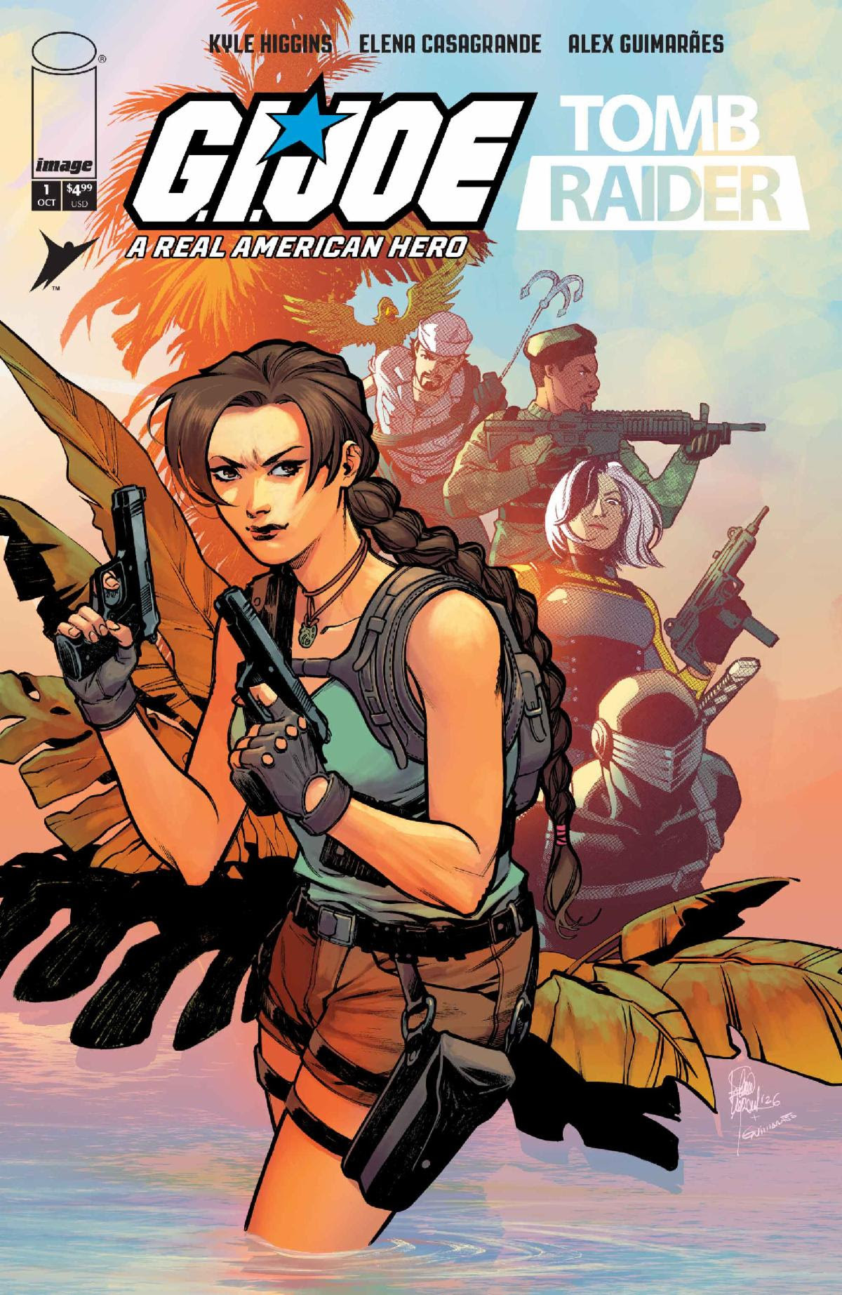 Hasbro, G.I. JOE, Image Comics, Skybound, Lara Croft, Tomb Raider, Crystal Dynamics