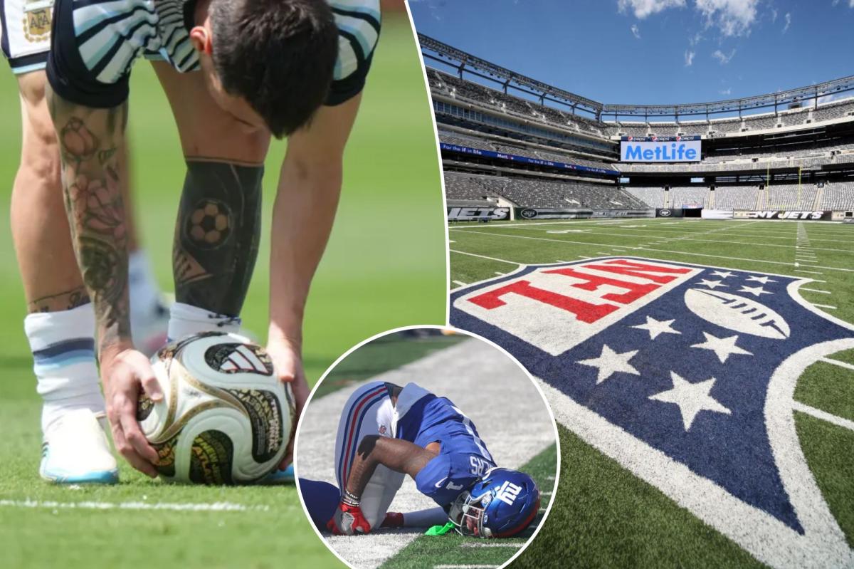 NFL players reignite grass fields push after World Cup: 'Slap in the face'