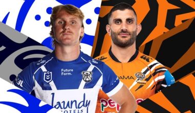 NRL 2026, Round 20, match preview, team lists, Bulldogs, Wests Tigers, updates, injuries
