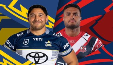 NRL 2026, Round 22, match preview, Cowboys, Roosters, team lists, injuries, updates
