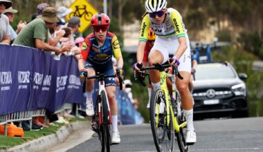 The seven riders from Australia and New Zealand taking to the start line at the Tour de France Femmes