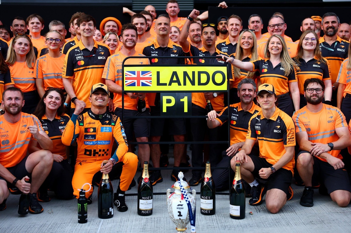 Hungarian GP win proves Lando Norris is performing better than in F1 title-winning year
