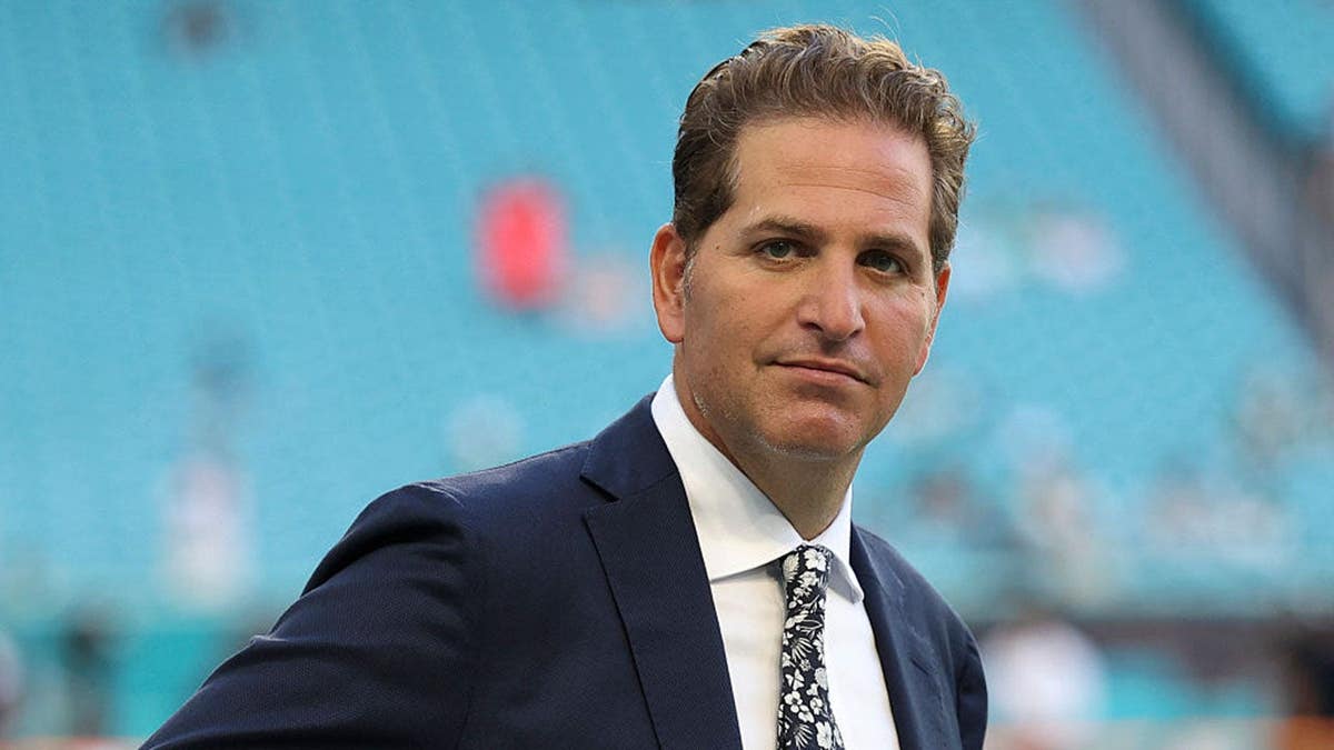 Peter Schrager looking on at Hard Rock Stadium in Miami Gardens Florida